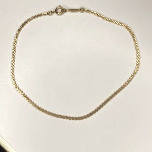 Vintage dainty Monet gold bracelet